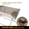 Uco Outdoor Camping Fire Flat Pack with Storage Case Japanese 27186 Pit, Grill, Large, [Official Product]