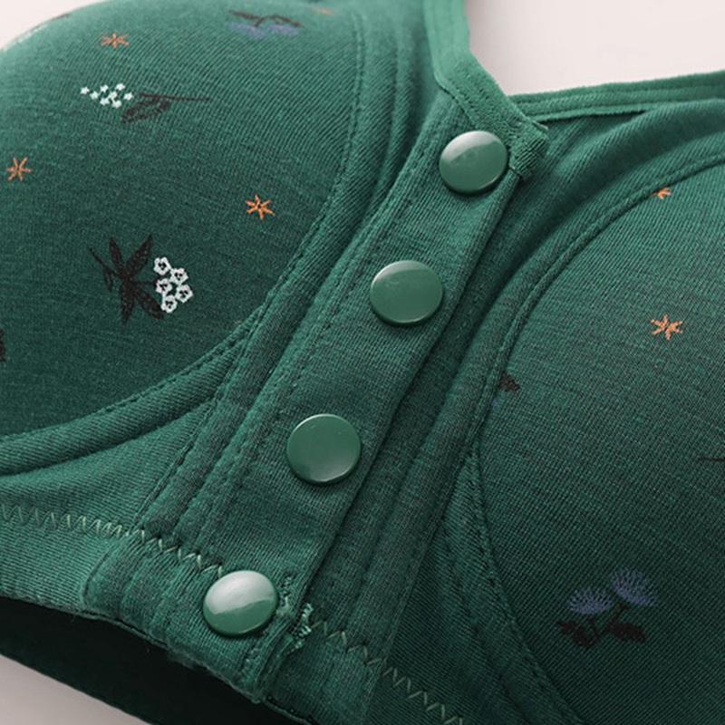 Women Large Size Front-closure Bra Vest Style Bra