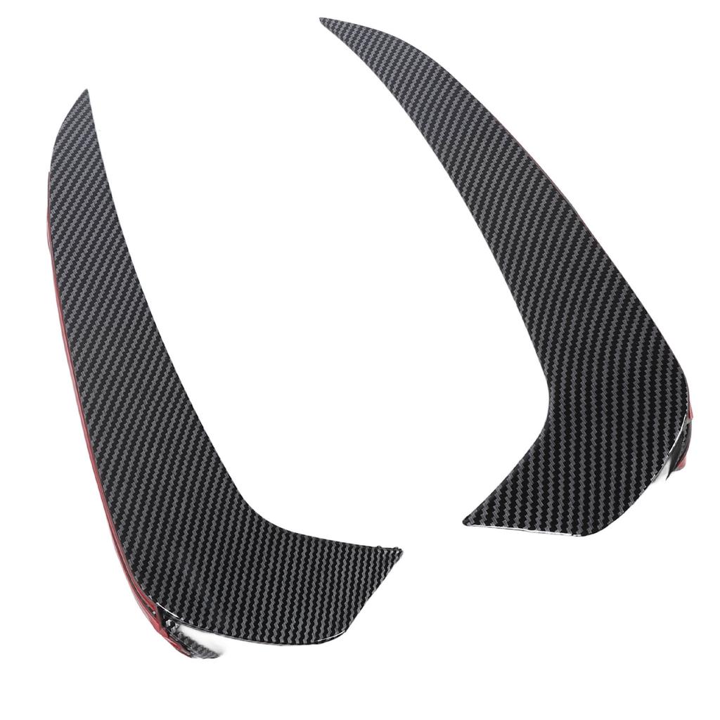 1 Pair Rear Bumper Splitter Left Right Lip Splitter Spoiler Diffuser Replacement for   GLC‑Class C254    ‑Line 2023 and Later