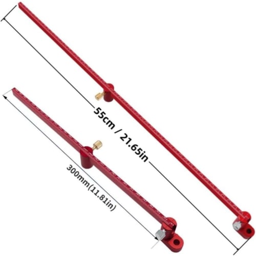 Vilom Woodworking Compass Scriber, 350mm/550mm Circle Marking Tool for Woodworking Drafting, Ruler, Circular Line Drawing, Circle Cutting, Marking Too