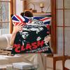 Clash The Band Whitepaper Pillow Cover Sofa Cushion Cover Home Room Decoration Children Gift