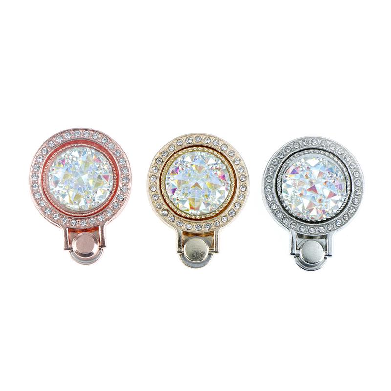 Round 360 Degree Finger Ring Mobile Phone Grip Stand Holder  Phone Mount Stand