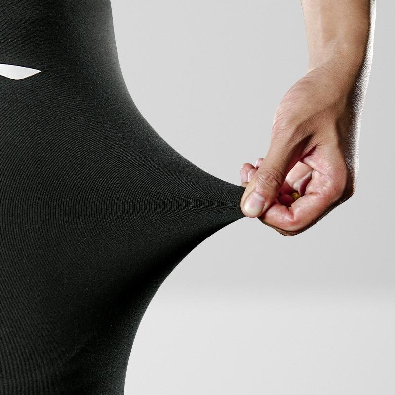 Li-Ning Lightweight Breathable Fitted Quick-Dry Sports Shorts Unisex shorts Black UYIS-003