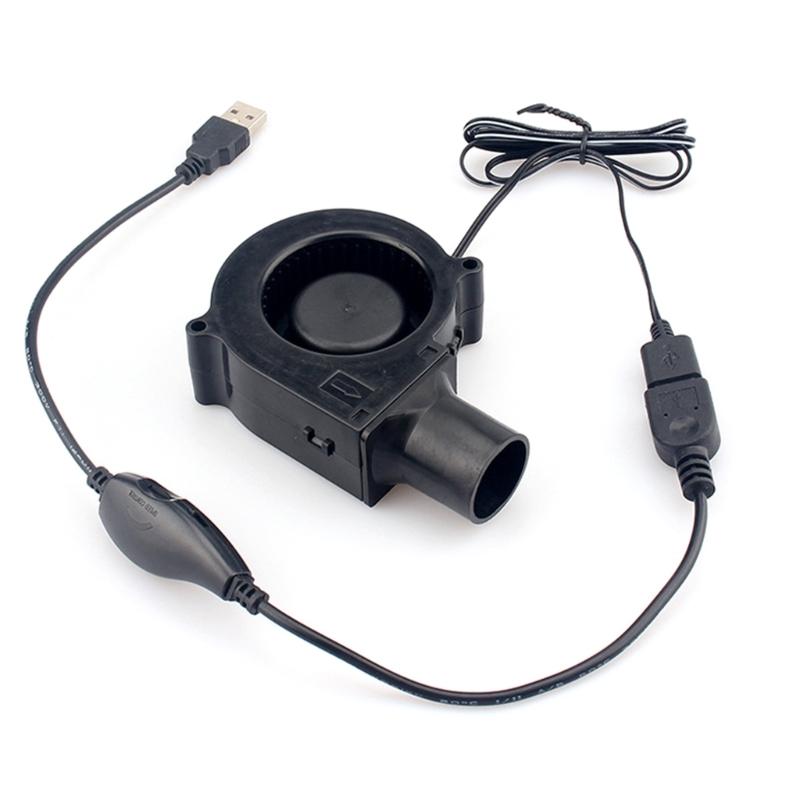 BBQ Fan Air Blower Adjustable Speed 5V Variable Speed Adjustable 3700RPM Fan 1