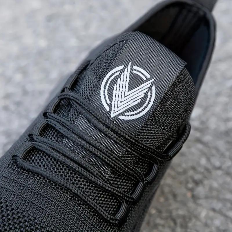 Tênis masculino respirável com cadarço - Solado MD leve, adequado para academia, corrida e uso diário