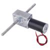 Worm Gear Motor M8 Double Right Hand Thread Dual Shaft Reduction MotorReduction Ratio