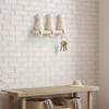 Storage Rack Wall Mounted 3 Hook Hanger Cute Animal Shape No-Punch Key Holder Nordic Style Organizer for Home