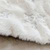 White Christmas Tree Skirt Plush Faux Fur Xmas Tree Carpet Merry Christmas Tree Decorations Ornament New-Year Navidad Home Decor