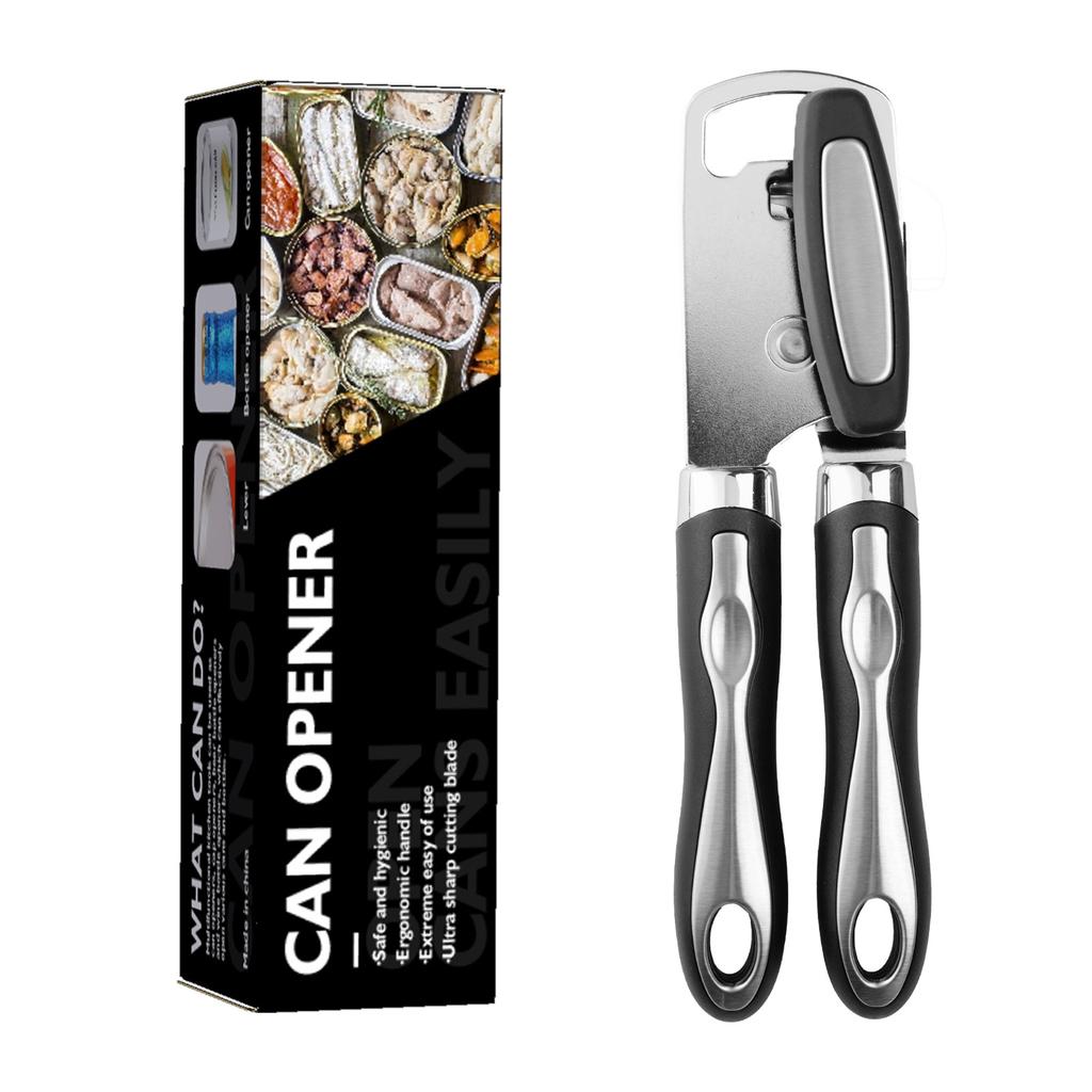 Cross-border Explosive Can Opener Wholesale Multifunctional Stainless Steel Canning Knife Kitchen Artifact Gadget Manual Bottle Opener