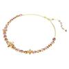 Swarovski Idyllia Floral Pattern Imitation Crystal Necklace Men and Women Same Style Couple Model Multi-color 5732385