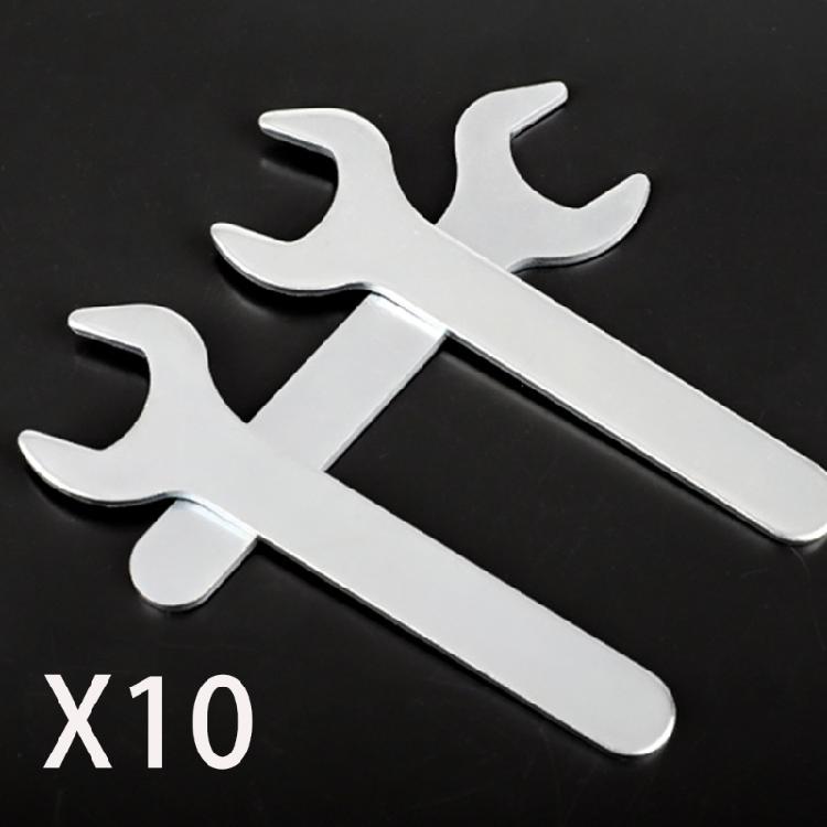 Thin Open End Wrench Slim Flat Wrench Sapnner Tool For Tight Space Corrosion Resistant Alloy Workshop Essential