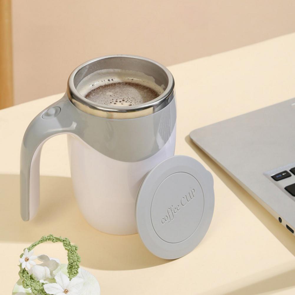 Stainless Steel Automatic Stirring Coffee Cup USB Charging