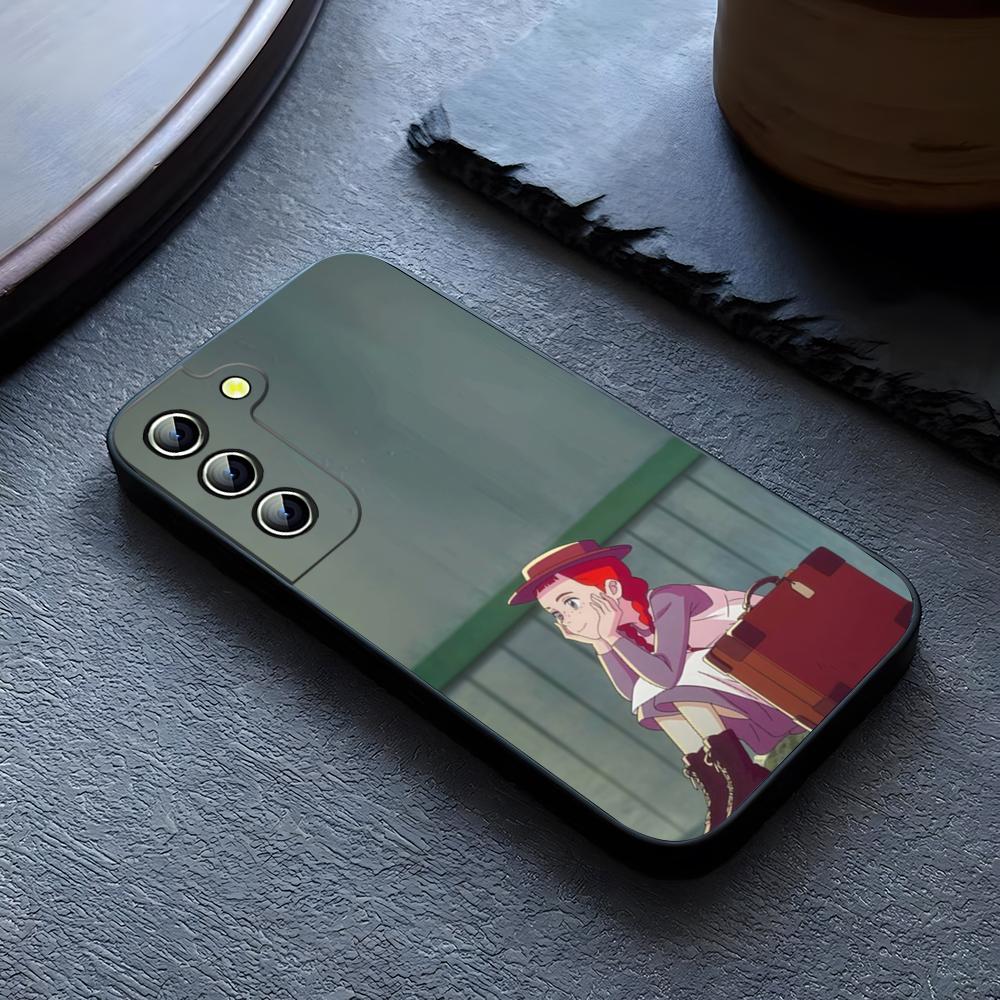 Cartoon Anne Of Green Gables Phone Case For Samsung Galaxy S26 S24 S23 S22 S25 S21 S20 Ultra Fe Plus A54 A24 A55 A53 Coque