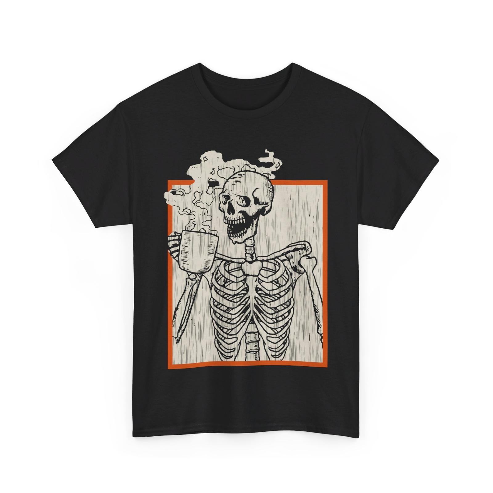 Halloween T Shirt For Coffee Lovers, Skeleton Coffee Halloween Costume S разноцветный
