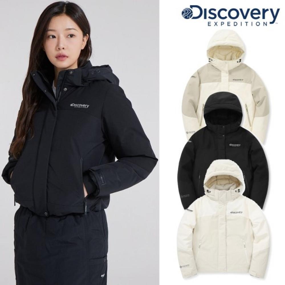 Женская ветрозащитная куртка-пуховик DiScovery S Bergen Gore Tex Dwdj7l046 IVORY (IVS)/100