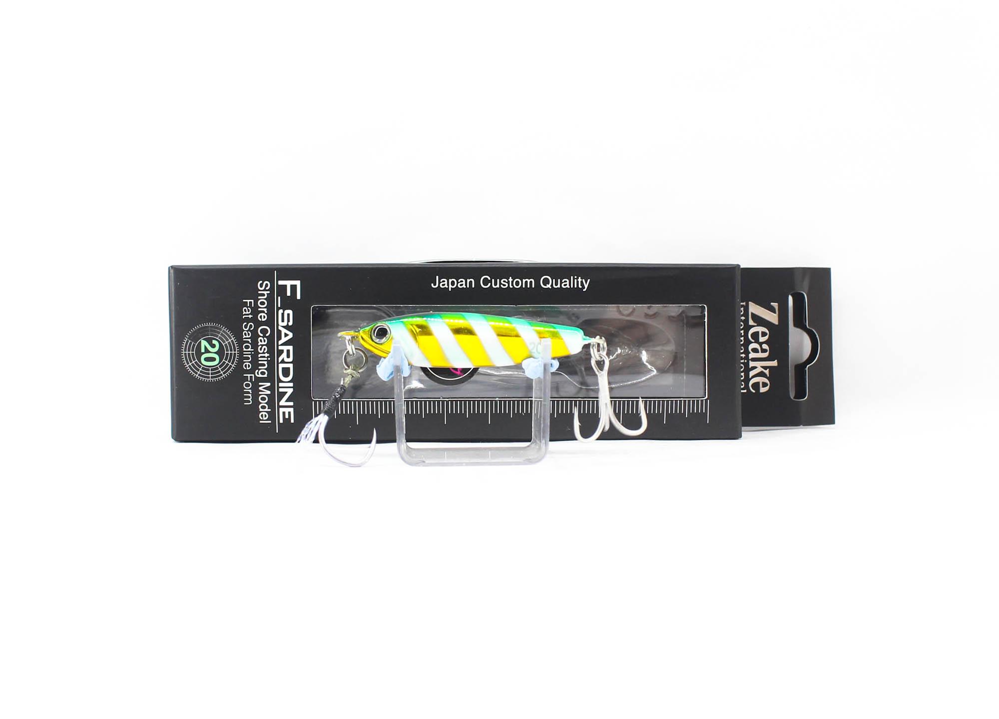 

Zeake Metal Jig Fat F Сардина 20 грамм 010 (9386)