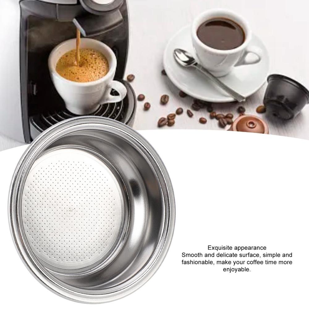 2er-Set 58mm Siebträgerkorb Doppellagiger Espresso-Filterkorb Für Portafilter Kaffeemaschine