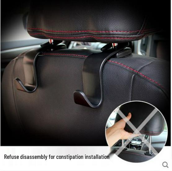 Kompakter Versteckter Multifunktions-Autositzhaken für Rücksitzaufbewahrung