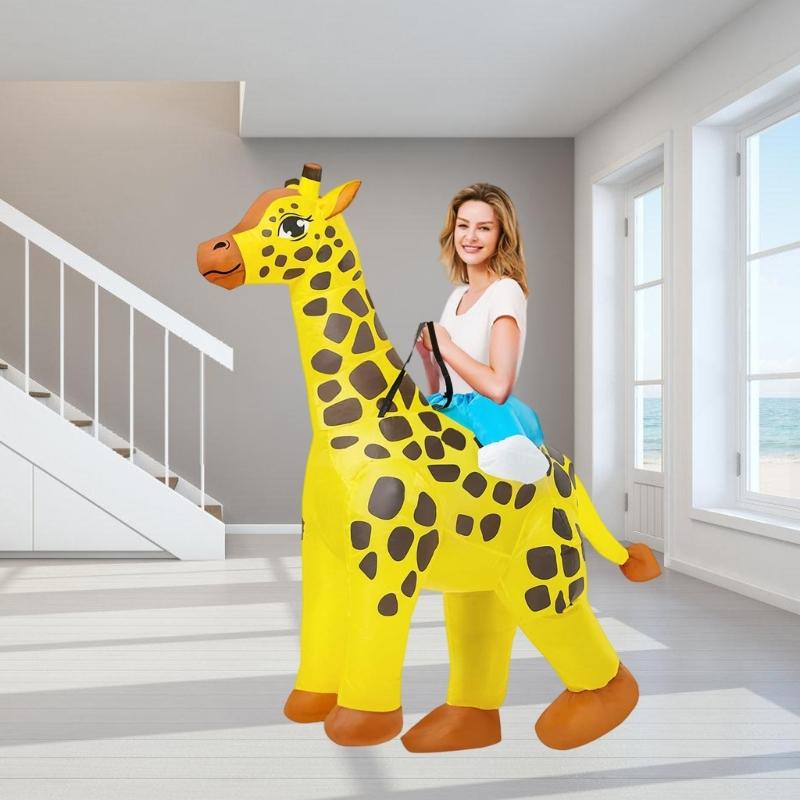 Adult Sized Animal Inflatable Costume Quick Blowing Up Design For Themed Parties Cosplay Event