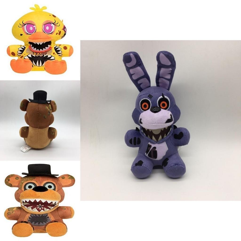 Jucărie de pluș Five Nights At Freddy's Animal moale de pluș Chica Bonny Foxy Cadou pentru copii 18cm