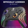 PDP Afterglow Wave Wireless Nintendo Switch Pro Controller with Motion Fully Licensed for Customizable LED Rechargeable Power Black Controls,