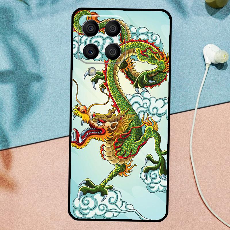Chinese Dragon For Samsung Galaxy M31 M11 M23 M12 M13 M14 M15 M35 M55 M34 M54 M33 M53 M32 M52 M06 M16 Case