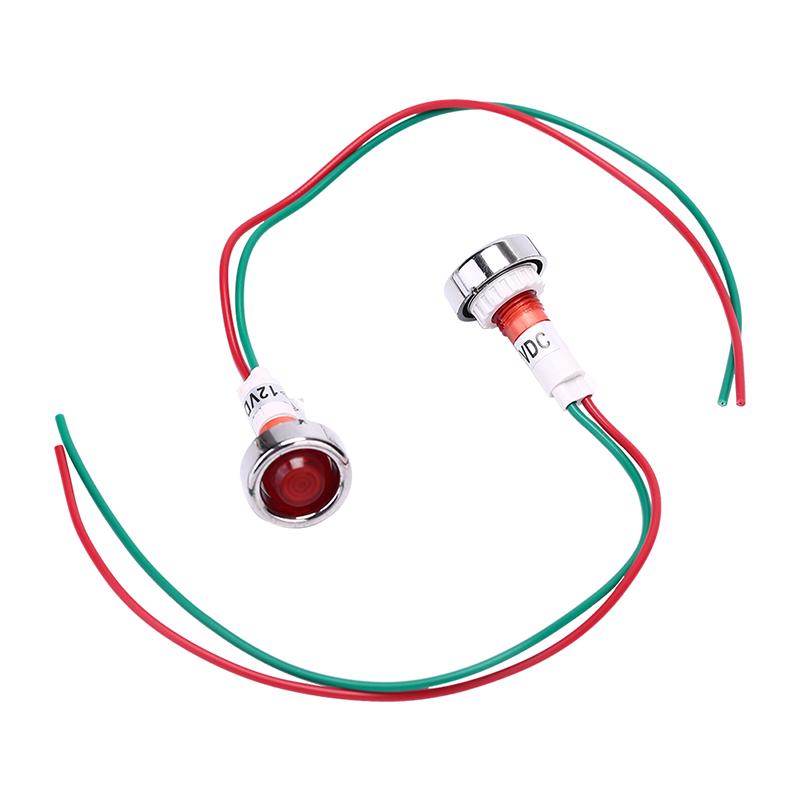 Ενσύρματη προειδοποιητική λυχνία σκάφους αυτοκινήτου 12V 10 mm