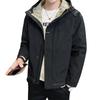 Jacket Men's Spring, Autumn and Winter 2025 New Trendy Brand Jacket Men's Handsome Casual Hooded Tooling Men's Jacket