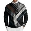 Herren Rundhals Langarm Rippstrick Pullover