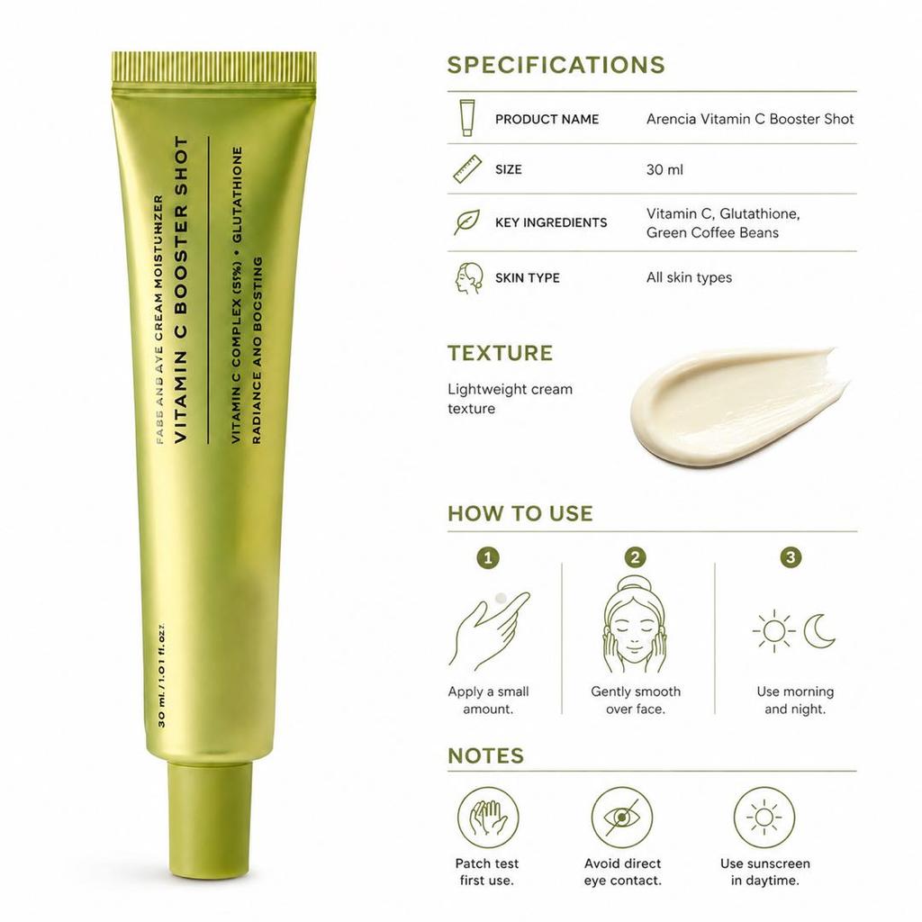 Arencia Vitamin C Booster Shot 30ml