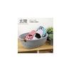 YAMAZEN Storage Box Basket M with Handle for Toys, Towels, Small Items, and Sundries - MOC Rope