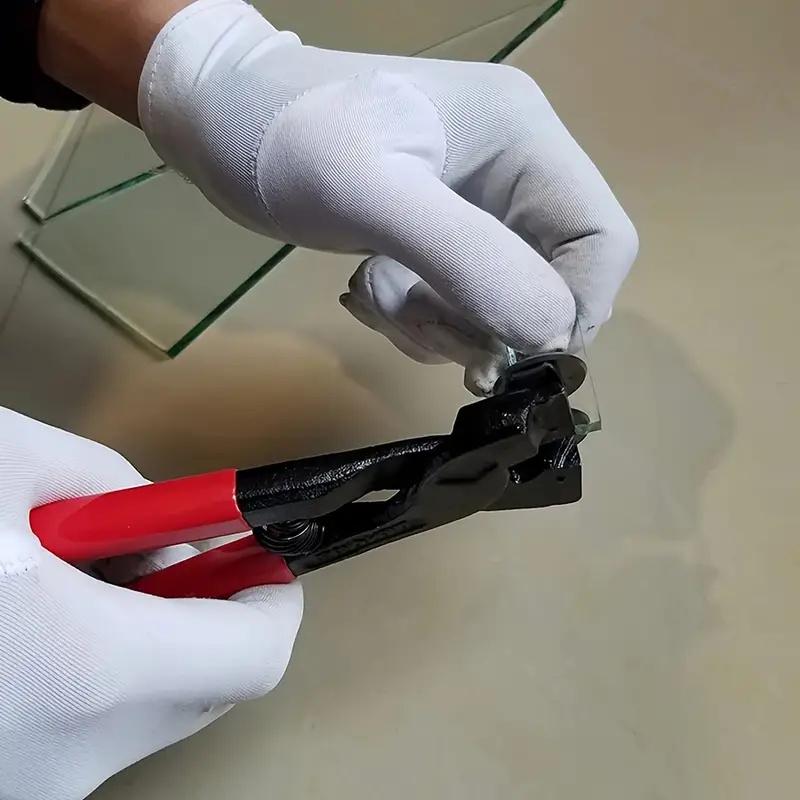 Premium Wheeled Tile Cutting Pliers | Ceramic & Glass Breaker Tool for DIY Projects | Precision Handheld Cutter
