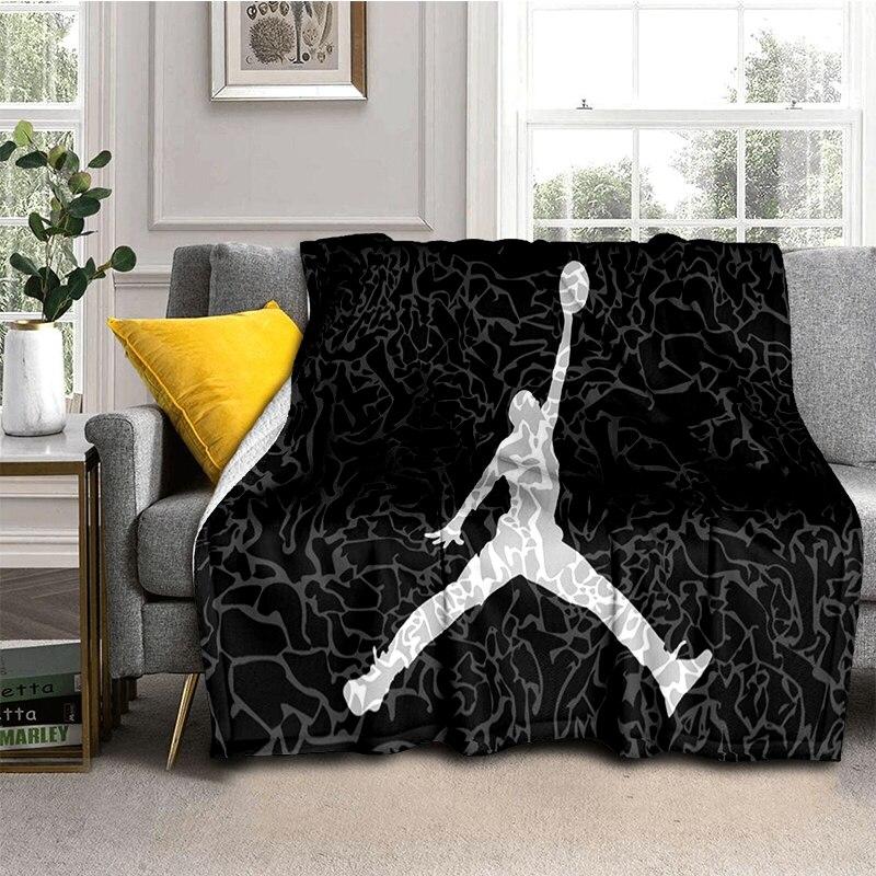 Basketball Creativity Blanket Cover Sofa Cartoon Blankets for Kids Adult Ultra-Soft Bed Warm Bedspread Bedding Decor