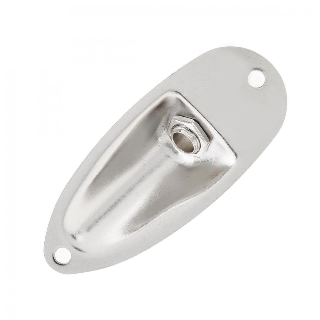 Electric Guitar Pickup Boat Style Output Jack Plate Socket Accessories for FD Strat Electric Guitar