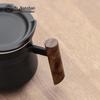 Zen Black Ceramic Personal Tea Cup