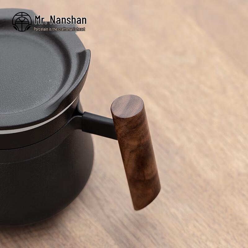 Zen Black Ceramic Personal Tea Cup