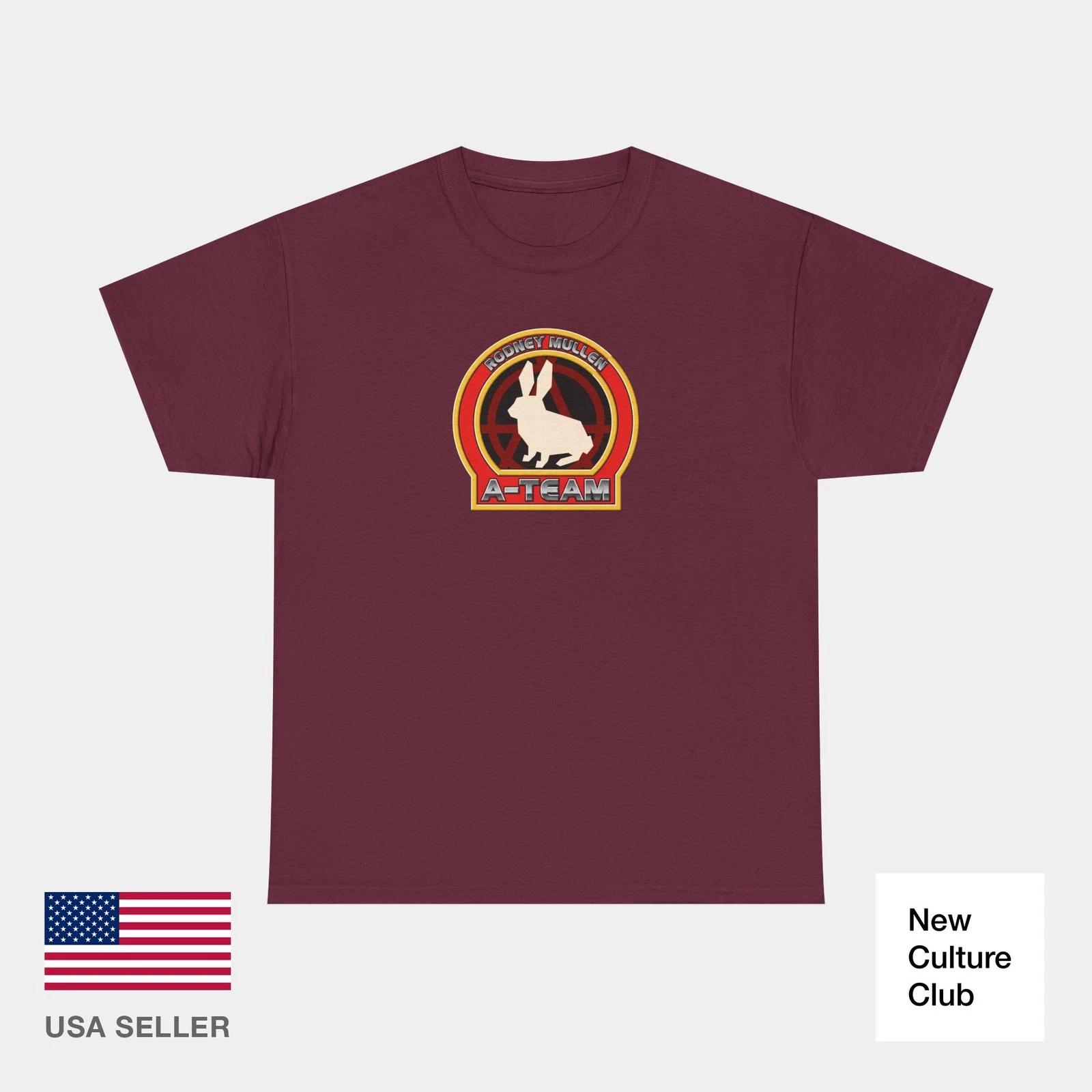 90s A-Team Skateboard Rodney Mullen Crest 1997 Bunny T-Shirt Print - v.2025.11 XXL