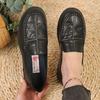 Leather Ladies' Loafers, Ladies' Oxfords, Lightweight Mom's Leather Shoes, Fabric Soft Leather Casual Shoes