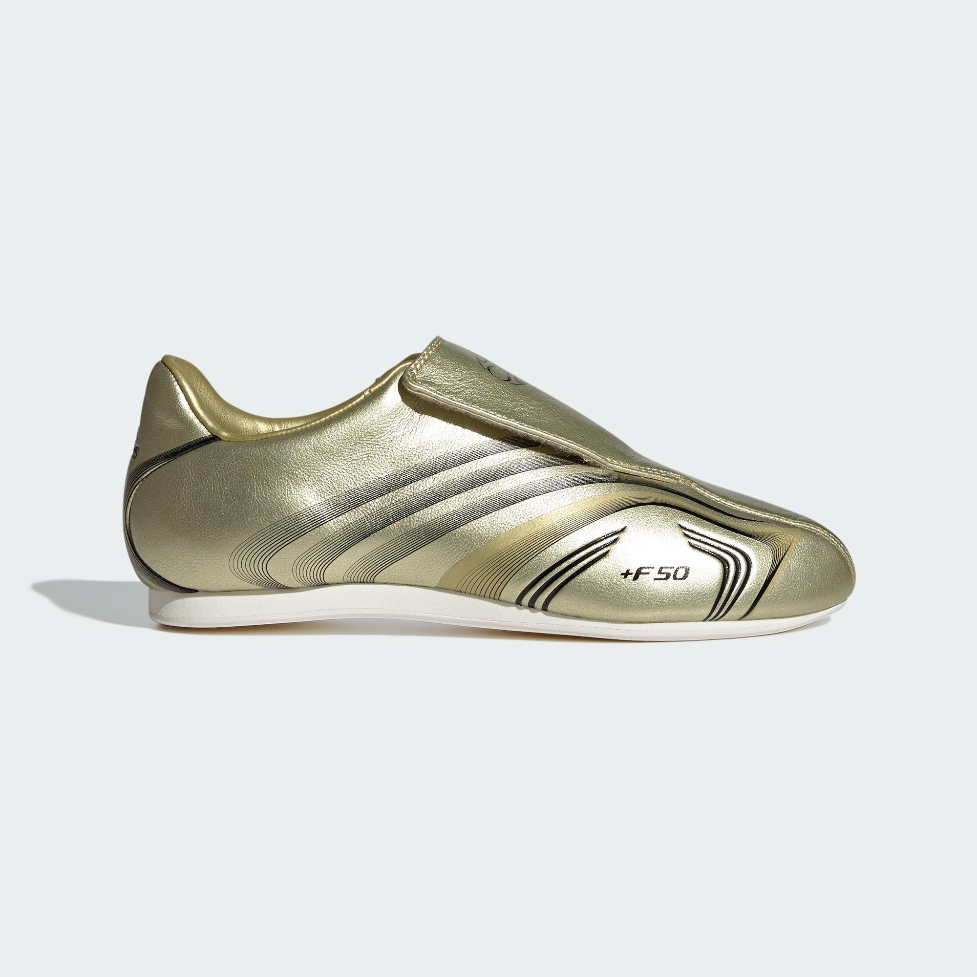 adidas Wmns Taekwondo F50 Gold Metallic Black 36