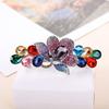 Vintage Flower Crystal Headwear For Girls Hairpins Women Hair Clips Korean Barrettes Spring Clips