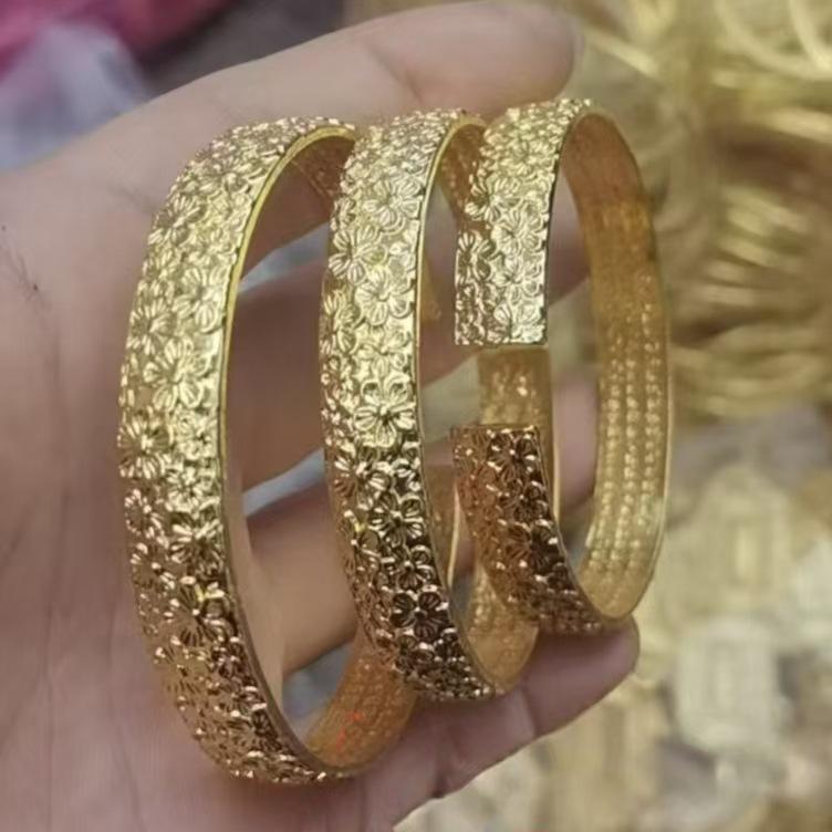 Американская Мода Женский Полый Ажурный Эмалированный Браслет - Винтажное Резное Вьетнамское Свадебное Украшение Alloy