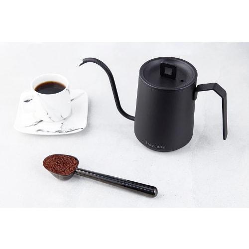 Easyworkz Stainless Steel Long Handle Coffee Scoop, 7g Measuring Spoon (Gunmetal Black)