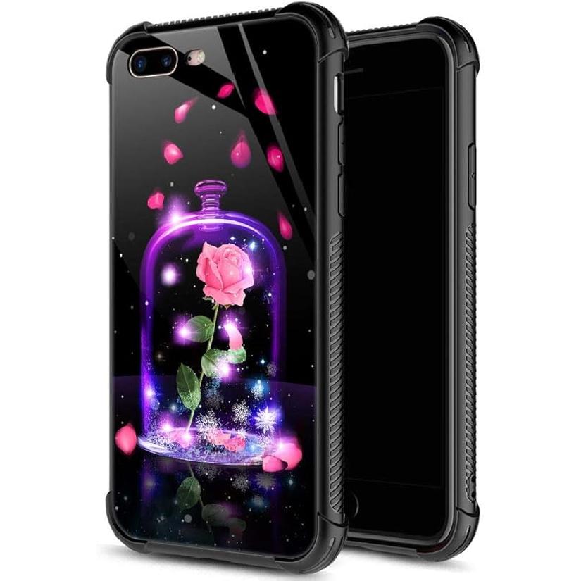 Чехол для iPhone 7/8 Plus, Защита военного уровня, Всесторонне ударопрочные углы, Защита от царапин для iPhone 7/8 Plus, Музыкальная собака iPhone 7/8 Plus