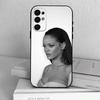 Singer-R-Rihanna  Phone Case Black Silicone Soft For Samsung S25,S24,S21,S22,S23,S30,Ultra,S20,Plus,Fe,Lite
