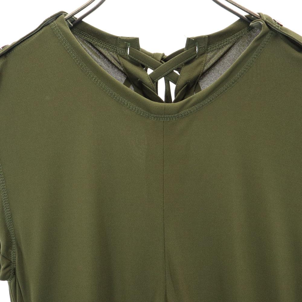 FILL THE BILL All In One 2 Khaki Jumpsuit Women Used