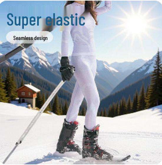 

Quick-Dry High Elastic Breathable Sports Set: Autumn-Winter Slim Fit for Hiking, Cycling, Skiing, Running & Yoga Medium лаванда фіолетовий колір