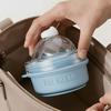 Silicone Foldable Ice Ball Cup Press Easy Demoulding Ice Ball Maker Mold  Travel Camping
