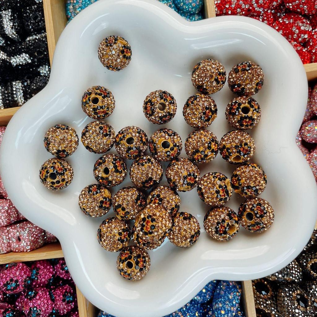 Handmade Rhinestone Crystal Beads for DIY Jewelry: Diamond Ball, Spacer, Pendant Materials