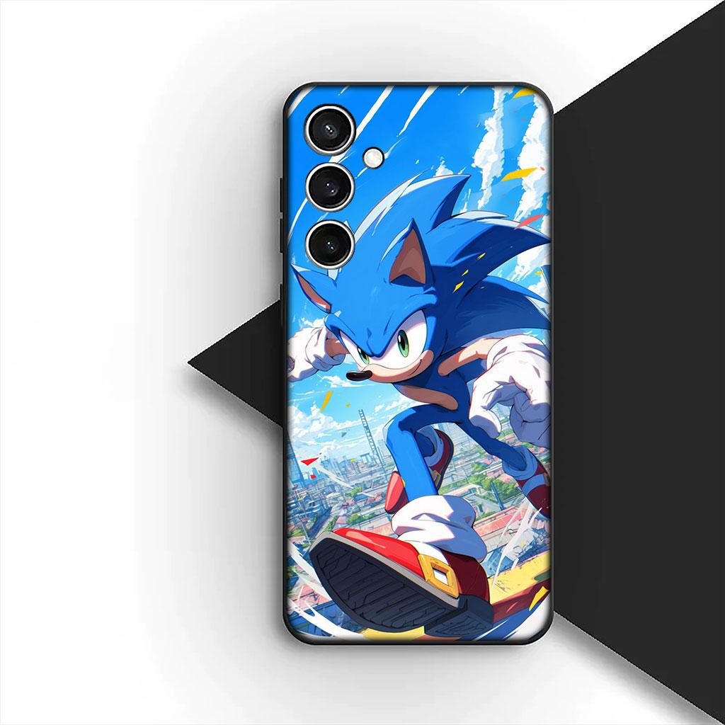 Phone Cover for Motorola Moto G22 G23 G32 G53 G60 G72 G64 G20 G8 G9 Plus Power E13 E20 E32 Soft Case Hedgehog S-Sonics-Poster