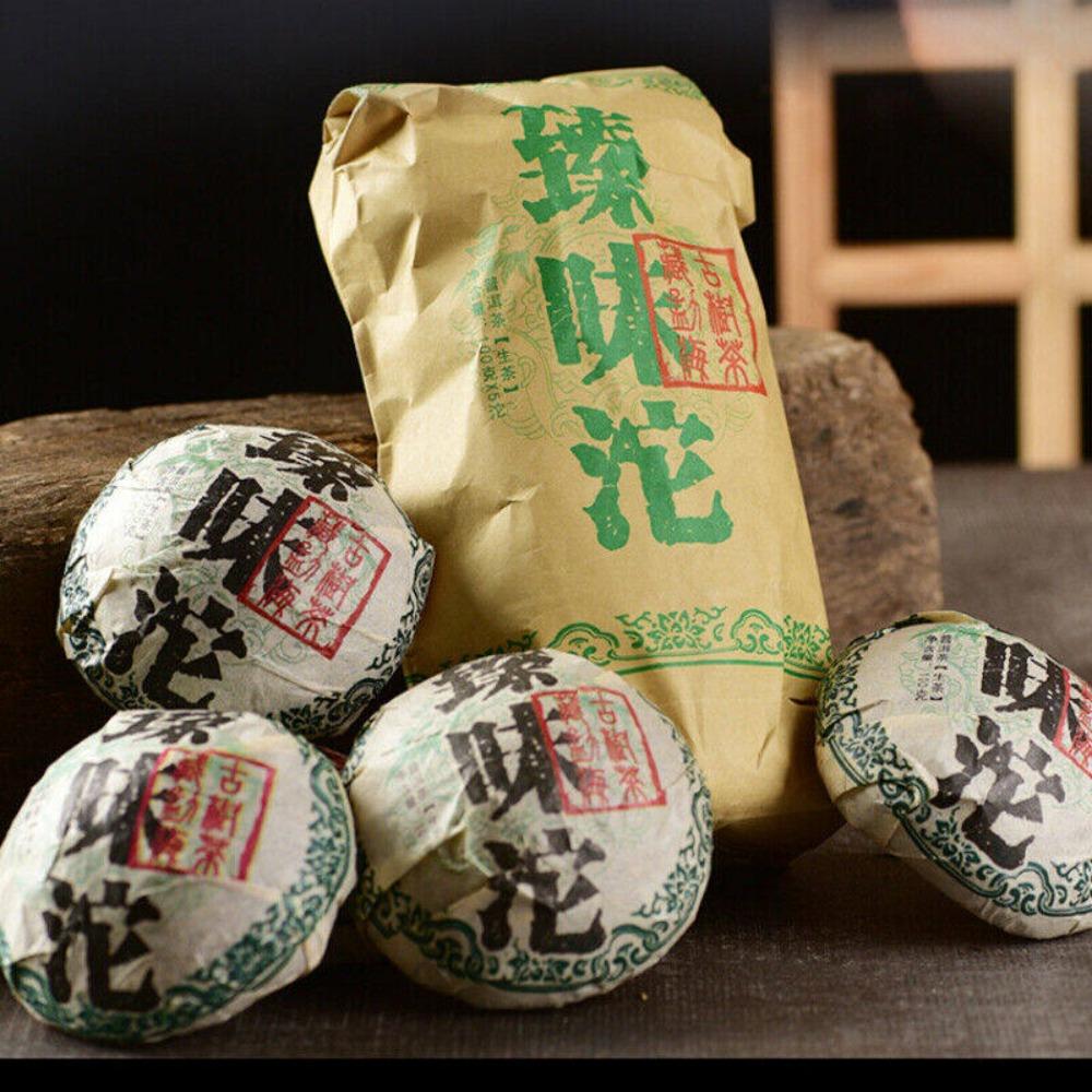 500g Natural Raw Pu er Tuocha Yunnan High Mountain Tea Energy Boost 01